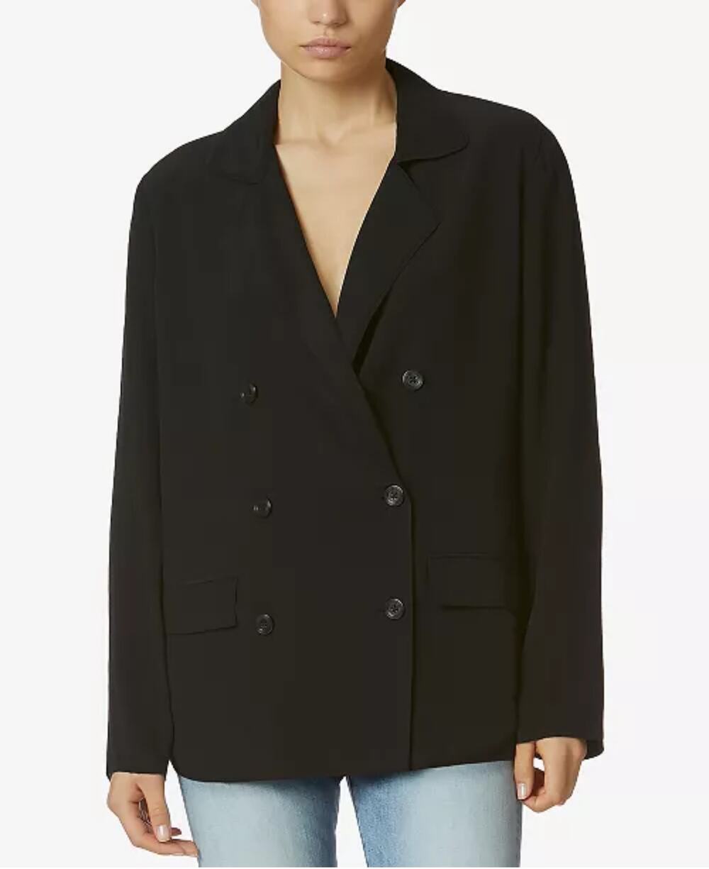 Avec Les Black Filles Soft Blazer in Black Women's Size S